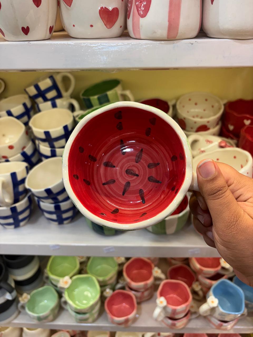 Red Interior Mug